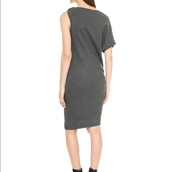 LA’T by L’Agence Sleeveless Drape Cowl Neck Dress - Picture 4 of 8
